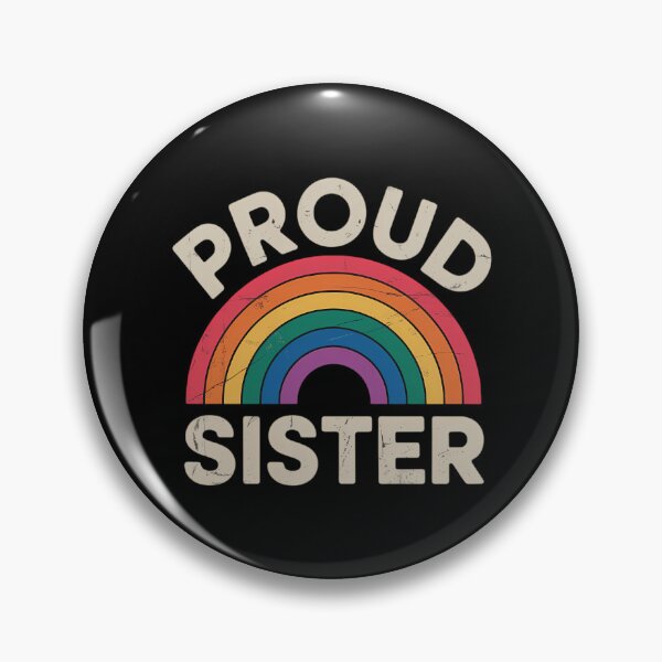 Item preview, LGBTQ Proud Sister Gay Pride LGBT Ally Family Rainbow Flag designed and sold by sailorjessiArt.