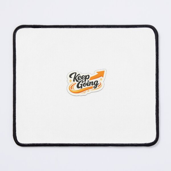 Item preview, Keep Going | Motivational Success Mindset Sticker designed and sold by Wild Harbor.