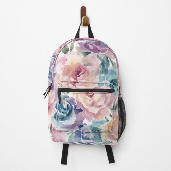 Item preview, Colorful Pastel Rose Floral Pattern  designed and sold by SeaStarAlex.