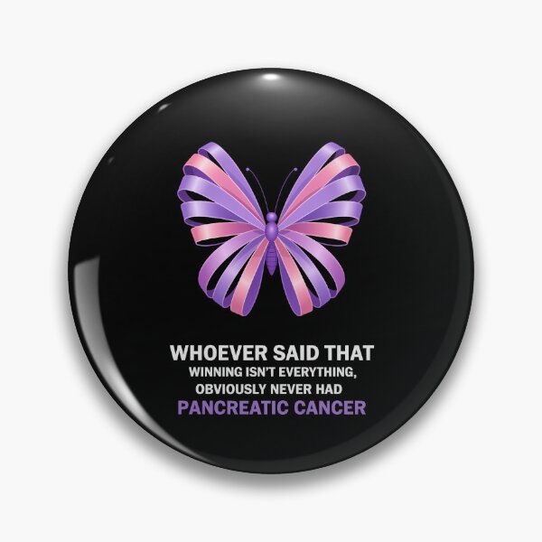 Item preview, Pancreatic Cancer Pancreatic Awareness Purple Ribbon Cancer Support Graphics designed and sold by sailorjessiArt.