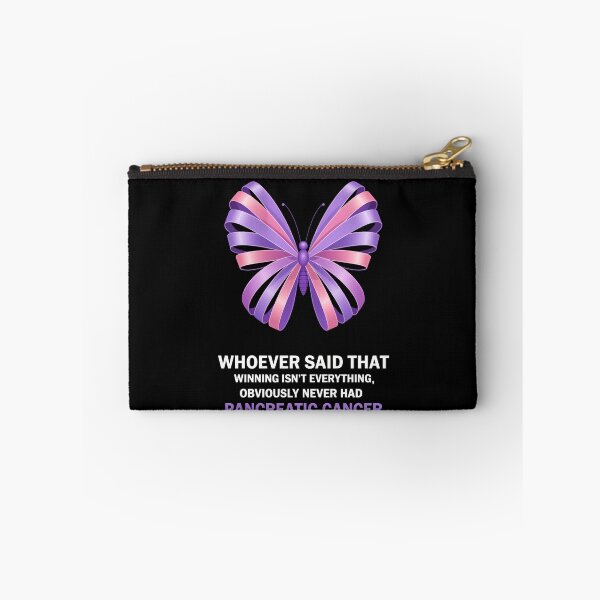 Item preview, Pancreatic Cancer Pancreatic Awareness Purple Ribbon Cancer Support Graphics designed and sold by sailorjessiArt.