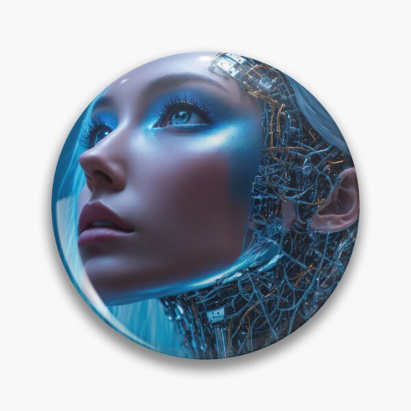 Artikelvorschau, Futuristische Cyborg-Frau 3 entworfen und verkauft von 3dvirtualand.