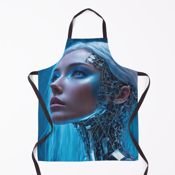 Aperçu de l'œuvre Femme cyborg futuriste 3 créée et vendue par 3dvirtualand.