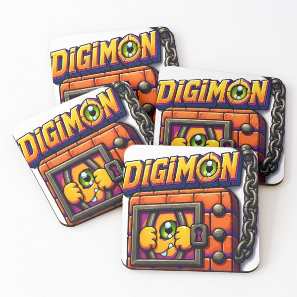 Item preview, DIGIMON Locked Behind Bars – Digital Monster Prison Design designed and sold by Espinazul.