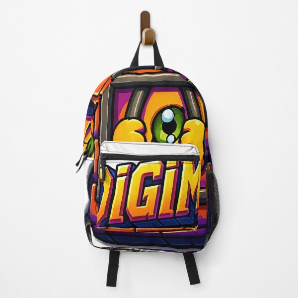 Item preview, DIGIMON Locked Behind Bars – Digital Monster Prison Design designed and sold by Espinazul.