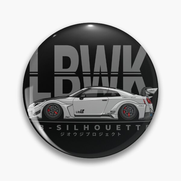 Item preview, LBWK Silhouette GTR R35 (Ultimate White) designed and sold by JioojiProject.