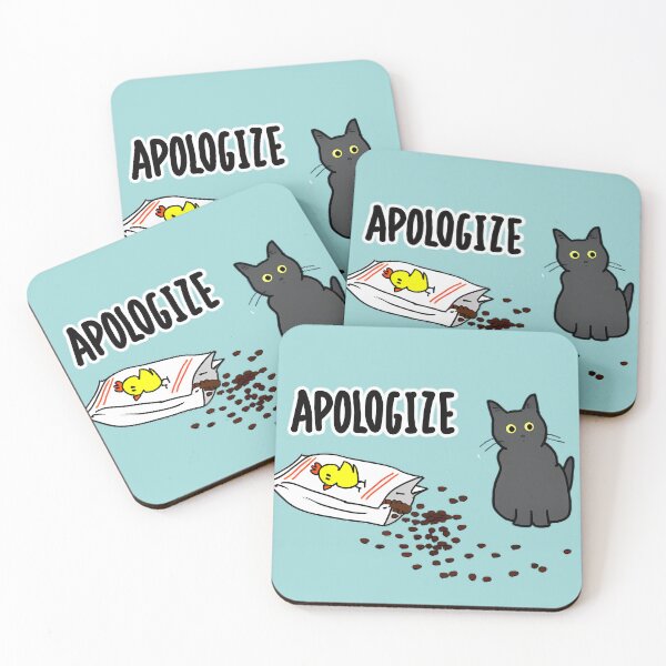 Item preview, Apologize designed and sold by Catistories.