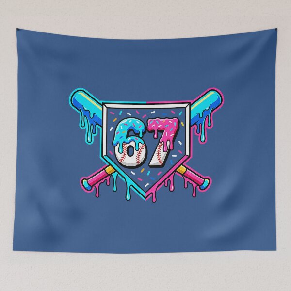 Item preview, 67 meme six seven Baseball Bat Drip designed and sold by Mjayshop.