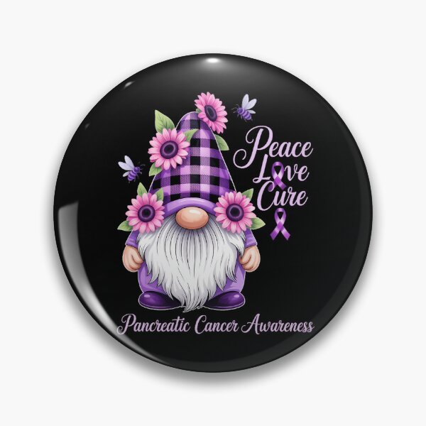 Item preview, Pancreatic Cancer Pancreatic Awareness Sublimation Purple Ribbon Cancer Support designed and sold by sailorjessiArt.
