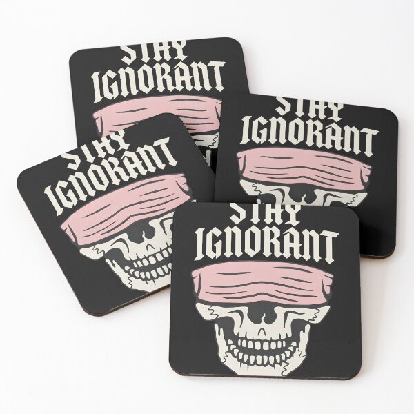 Item preview, Skull Blindfold Slogan Statement  designed and sold by Random-Toon.