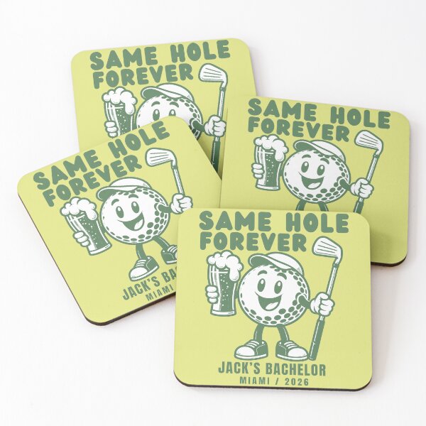 Item preview, Same Hole Forever Bachelor, Golf Bachelor Party, Groomsmen designed and sold by NoThoughtsCat.