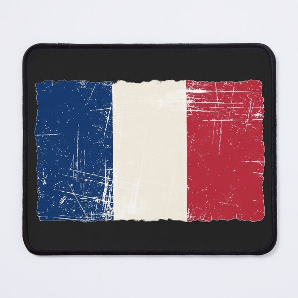 Item preview, Distressed French Flag designed and sold by PixorStudio.
