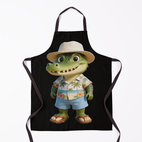 Item preview, Baru the Tropical Crocodile designed and sold by The Aussie Muse • Purple Empress .