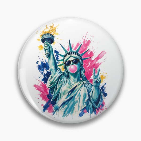 Item preview, funny Statue of Liberty American 4th July gift designed and sold by Amzkao.