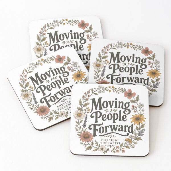 Item preview, Moving People Forward Physical Therapist designed and sold by ChaosThreadsCo.