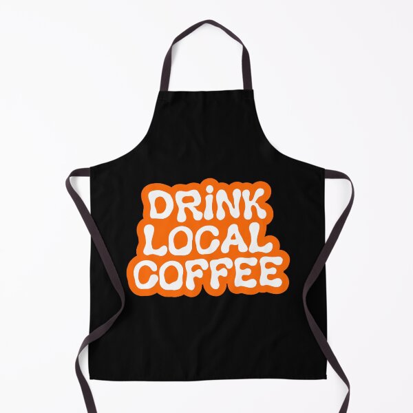 Item preview, Drink Local Coffee | Barista Coffee Sticker designed and sold by ianths.