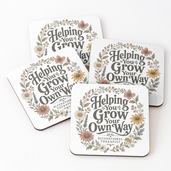 Item preview, Helping You Grow Occupational Therapist designed and sold by ChaosThreadsCo.