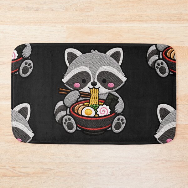 Item preview, Kawaii Hedgehog Eating Ramen - Cute Hedgehog Embroidery Patch designed and sold by ColorSplash123.