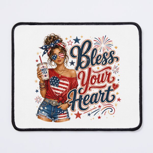 Item preview, Bless Your Heart | 4th of July designed and sold by Katybmadeit.