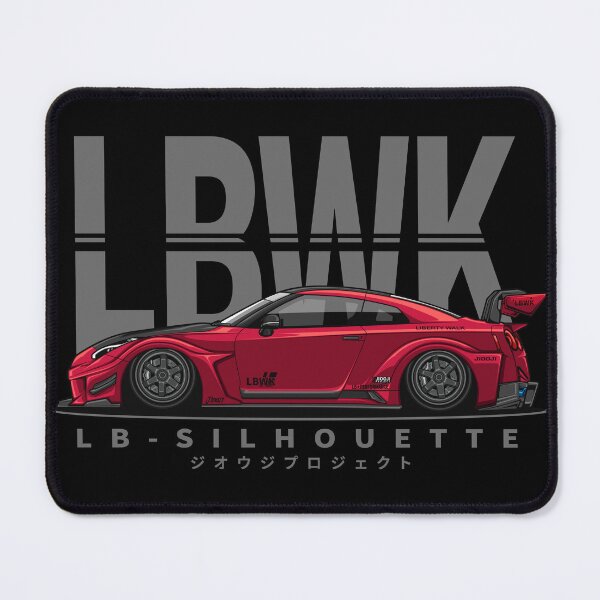 Item preview, LBWK Silhouette GTR R35 (Vibrant Red) designed and sold by JioojiProject.