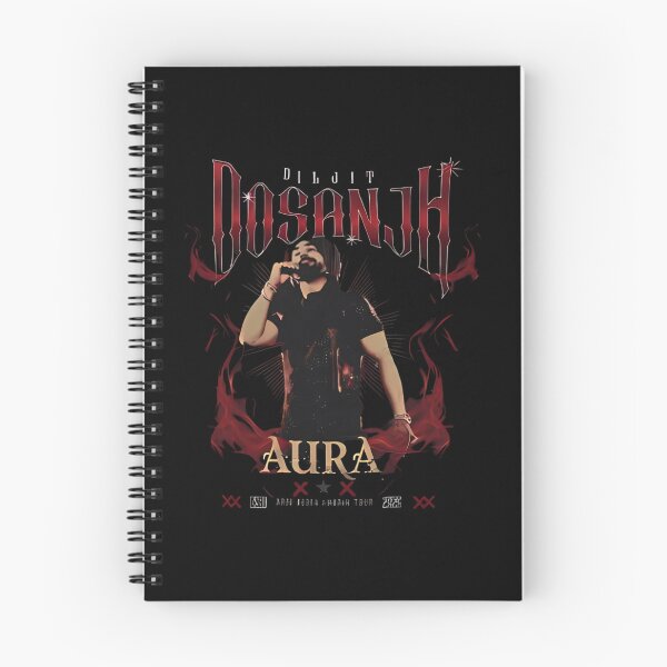 Aperçu de l'œuvre Aura Concert Graphique Diljit Dosanjh Aura Tour créée et vendue par William-Do-X.