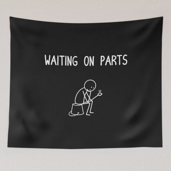 Item preview, Mechanic Auto Repair Waiting on Parts designed and sold by HilllJaleel.