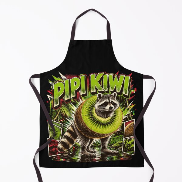 Item preview, Pipi Kiwi Raccoon Meme Funny Gen Z Brainrot Animal Pun designed and sold by Kitkin.