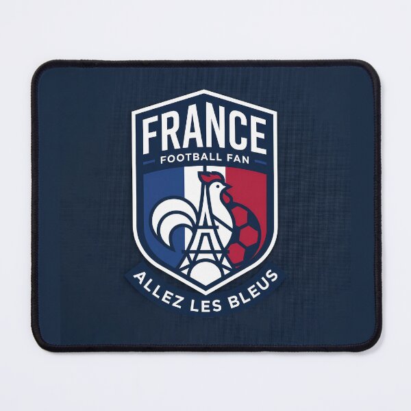 Item preview, France Football Fan Crest designed and sold by PixorStudio.