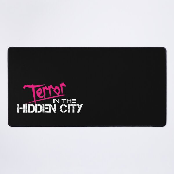 Item preview, Terror In The Hidden City Typo Design designed and sold by Random-Toon.