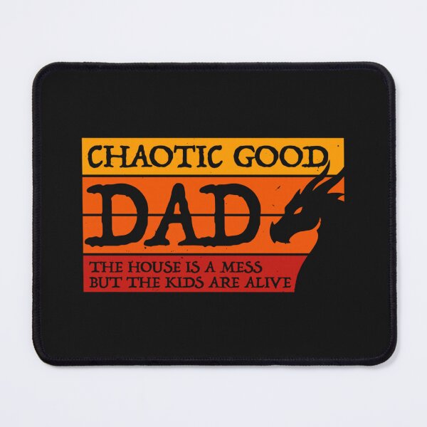 Item preview, Chaotic Good Dad House Mess Funny Gamer designed and sold by HilllJaleel.