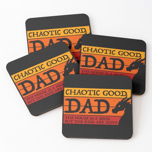 Item preview, Chaotic Good Dad House Mess Funny Gamer designed and sold by HilllJaleel.