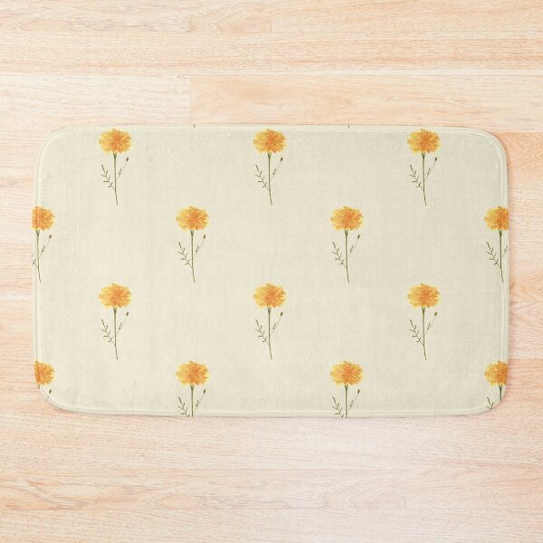 Item preview, Marigold Floral Pattern designed and sold by Farnwirbel – Art.