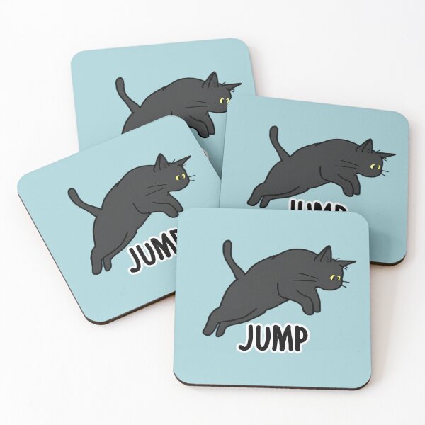 Item preview, Jump Cat Action designed and sold by Catistories.