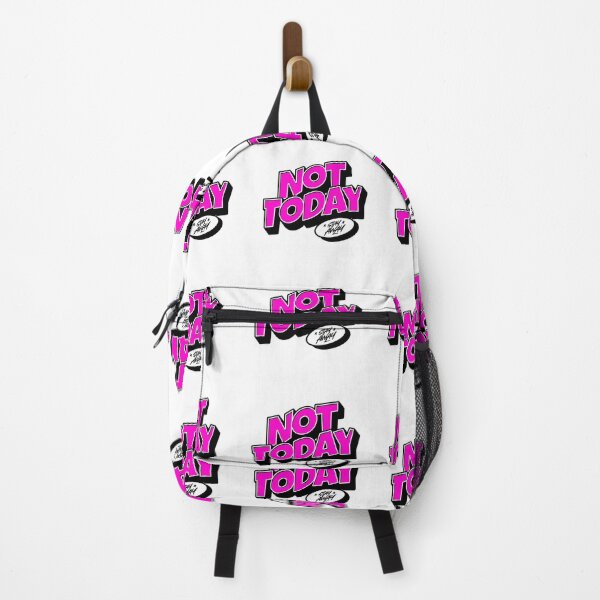 Item preview, quote "Not Today. Stay Away" in a cartoon style lettering designed and sold by N-art-halia.