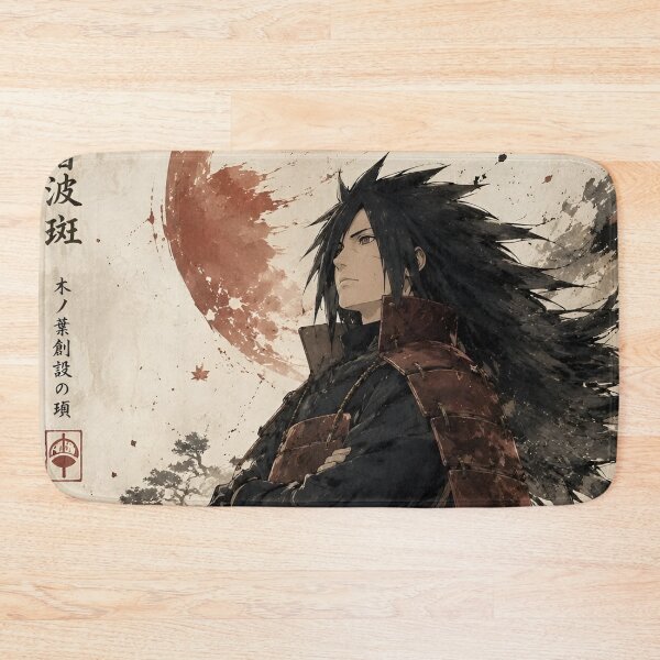 Item preview, Madara | Legendary Red-Eyed Shinobi Samurai | Dark Anime Warrior Japanese Ink Art Poster designed and sold by Dyan4.