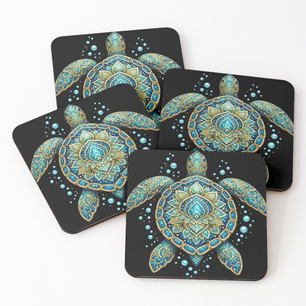 Item preview, Sea Turtle, Summer Vibes, Ocean, Sealife, Sea Animals designed and sold by NoThoughtsCat.