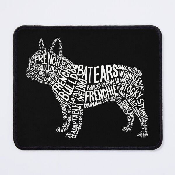 Item preview, French Bulldog Word Art Frenchie Dog Lover Gift designed and sold by clickbongski.