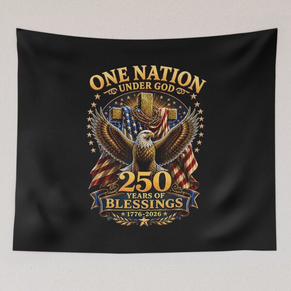 Item preview, One Nation Under God America 250 designed and sold by HilllJaleel.