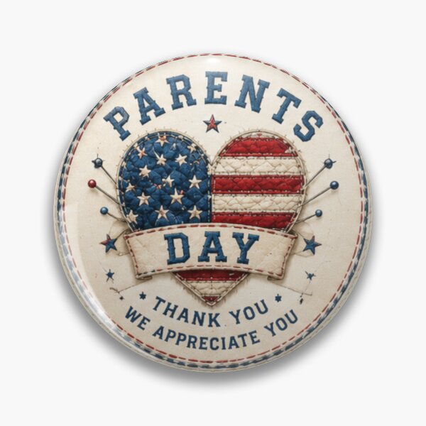 Item preview, Vintage Patchwork Happy Parents Day Mom and Dad designed and sold by Applecrunch.