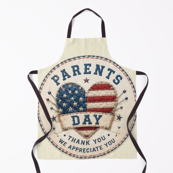 Item preview, Vintage Patchwork Happy Parents Day Mom and Dad designed and sold by Applecrunch.