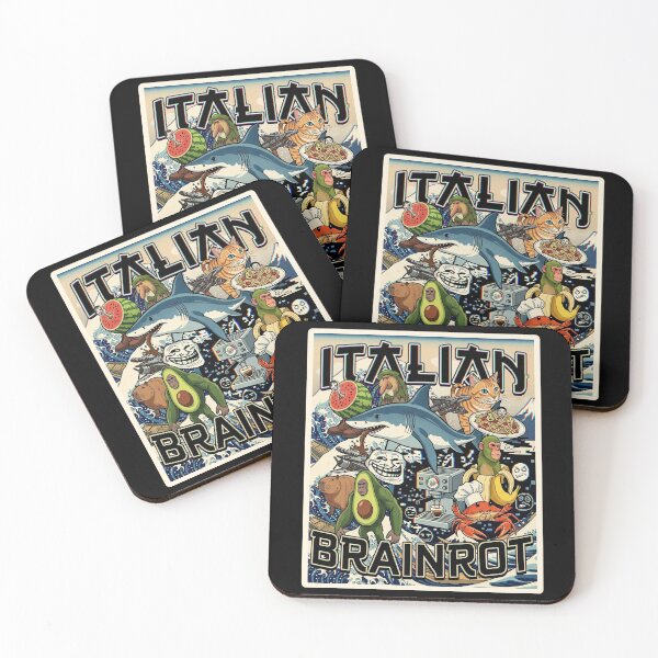Item preview, Italian Brainrot Meme Gen Z Chaos Absurdist Humor Design designed and sold by Kitkin.