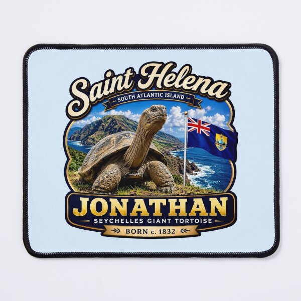 Item preview, Saint Helena - Jonathan The Giant Tortoise designed and sold by Myra365Art.