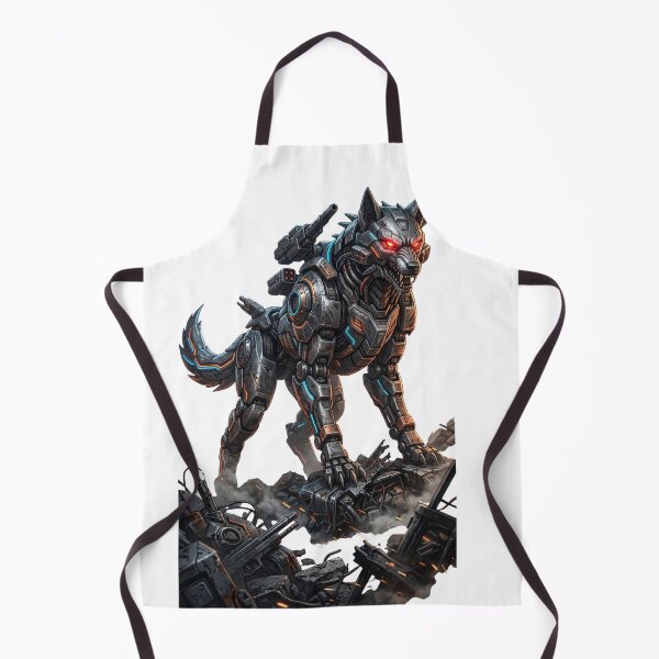 Item preview, Futuristic Mecha Wolf 8K PNG – Cyberpunk Robotic Wolf with Neon Armor | Anime Sci-Fi Beast Design designed and sold by krishna-artdesigns.