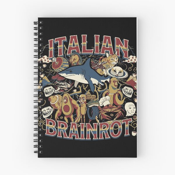 Item preview, Italian Brainrot Meme Fusion Gen Z's Chaotic Internet Humor designed and sold by Kitkin.