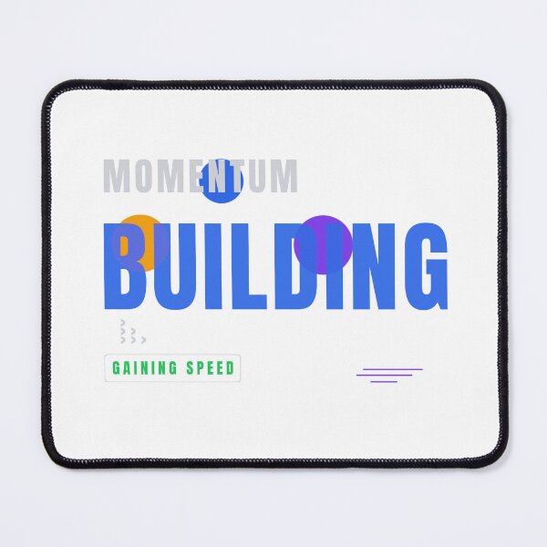 Item preview, Momentum Building – Modern Tech Typography Design designed and sold by HeartAndArtShop.