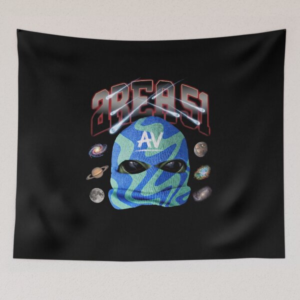 Item preview, Area 51 Alien Purple Balaclava Space Streetwear designed and sold by AV.