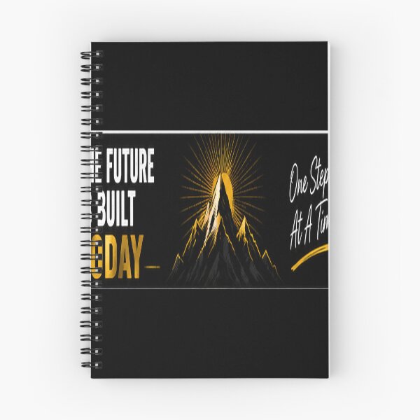 Item preview, The Future Is Built Today — Motivational Mountain Art designed and sold by Igrowlab254.