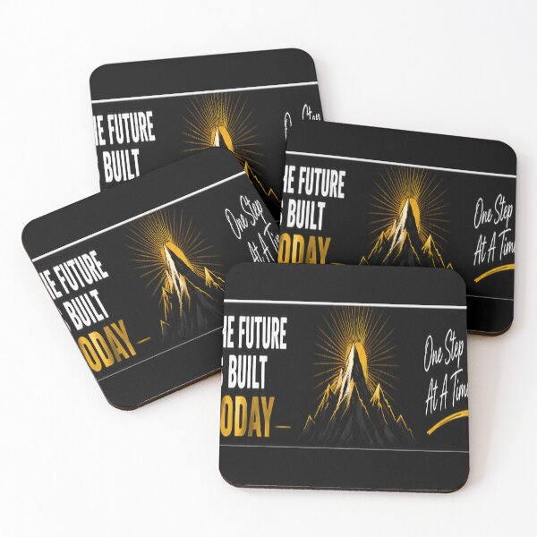 Item preview, The Future Is Built Today — Motivational Mountain Art designed and sold by Igrowlab254.