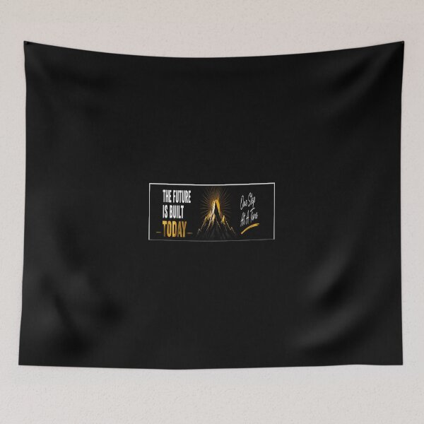 Item preview, The Future Is Built Today — Motivational Mountain Art designed and sold by Igrowlab254.