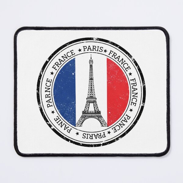 Item preview, Paris France Vintage Stamp designed and sold by PixorStudio.